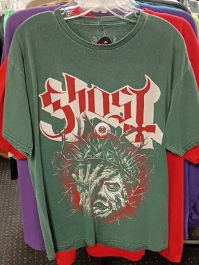 Ost Green Ghost Graphic Short Sleeve Tee